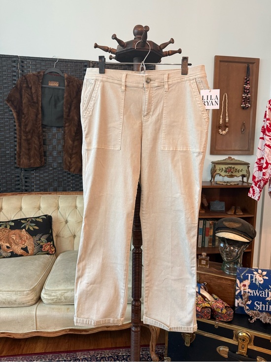 LILA RYAN Pants - 🤍 Lila Ryan Payton Military Straight Leg Pants Size 12 NWT